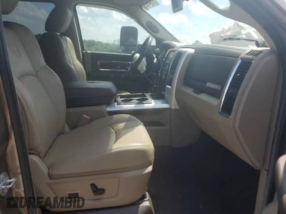 2010 Dodge 3500 Laramie with VIN 3D73Y3HL1AG172837, listed as a Copart auction lot 57646695 with 109,970 mi miles and Salvage title. Bid and sale history available at DreamBid. Image 5.