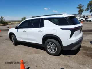 2025 Chevrolet Traverse AWD LT с VIN 1GNEVGRS5SJ194288, выставлен на аукционе Copart как лот 71705475 с пробегом 4 504 миль миль и Списание • Salvage title. История ставок и продаж доступна на DreamBid. Изображение 2.