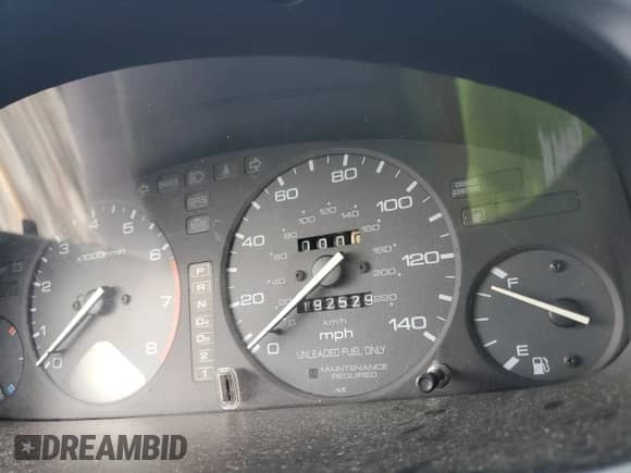 1997 Honda Accord LX with VIN JHMCD5630VC020253, listed as a Copart auction lot 58589655 with 192,529 mi miles and Non repairable. Bid and sale history available at DreamBid. Image 9.