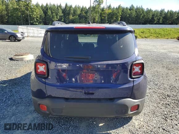 2018 Jeep Renegade Altitude with VIN ZACCJABB8JPG74732, listed as a Copart auction lot 71857075 with 81,449 mi miles and Salvage title. Bid and sale history available at DreamBid. Image 6.