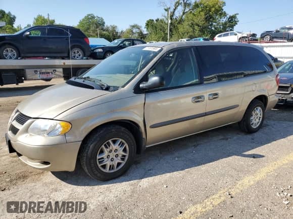 2003 Dodge Caravan Sport with VIN 1D4GP44R33B290482, listed as a Copart auction lot 71181995 with 269,547 mi miles and Salvage title. Bid and sale history available at DreamBid. Image 1.