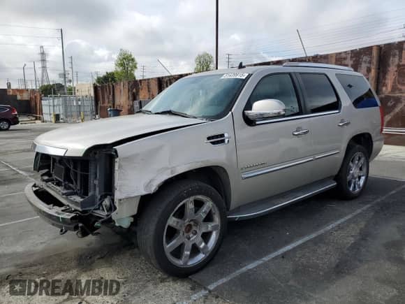 2009 Cadillac Escalade with VIN 1GYFC13239R251683, listed as a Copart auction lot 51439915 with 196,460 mi miles and Salvage title. Bid and sale history available at DreamBid. Image 1.
