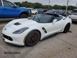 2019 Chevrolet Corvette Grand Sport 2LT с VIN 1G1YY2D71K5100492, выставлен на аукционе Copart как лот 74899774 с пробегом Не указан миль и На запчасти • Non repairable. История ставок и продаж доступна на DreamBid. Изображение 1.