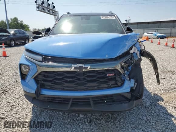 2024 Chevrolet TrailBlazer RS с VIN KL79MTSLXRB031310, выставлен на аукционе Copart как лот 67786195 с пробегом 44 262 миль миль и Списание • Salvage title. История ставок и продаж доступна на DreamBid. Изображение 5.