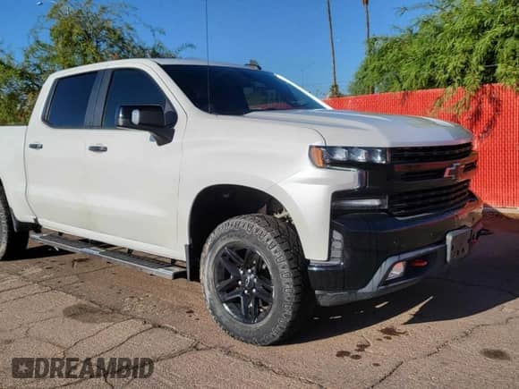 2021 Chevrolet Silverado 1500 LT Trail Boss с VIN 3GCPYFEL7MG160200, выставлен на аукционе Copart как лот 71211295 с пробегом 66 634 миль миль и Чистый • Clean title. История ставок и продаж доступна на DreamBid. Изображение 1.