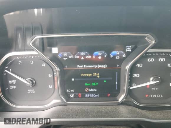 2020 GMC Sierra 1500 AT4 с VIN 3GTU9EET2LG346347, выставлен на аукционе Copart как лот 61020065 с пробегом 88 980 миль миль и Списание • Salvage title. История ставок и продаж доступна на DreamBid. Изображение 9.