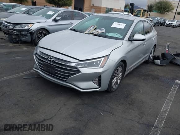 2020 Hyundai Elantra Value Edition with VIN KMHD84LF5LU015393, listed as a IAAI auction lot 41510766 with 46,452 mi miles and . Bid and sale history available at DreamBid. Image 2.