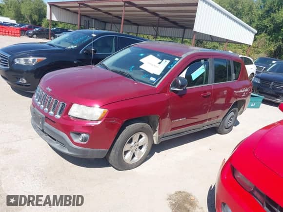 2013 Jeep Compass Sport с VIN 1C4NJCBA4DD187820, выставлен на аукционе IAAI как лот 43142822 с пробегом 160 962 миль миль и . История ставок и продаж доступна на DreamBid. Изображение 2.