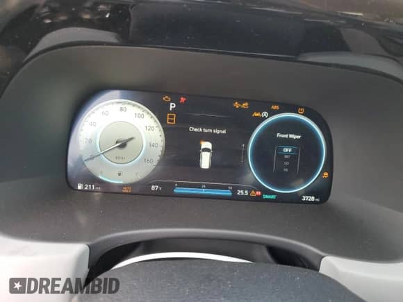 2025 Hyundai Palisade SEL Premium with VIN KM8R44GE8SU850180, listed as a Copart auction lot 59717545 with 3,728 mi miles and Salvage title. Bid and sale history available at DreamBid. Image 9.