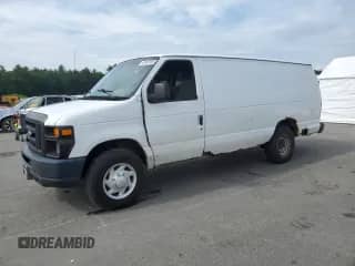 2008 Ford Econoline Cargo Commercial with VIN 1FTSS34L68DB10502, listed as a Copart auction lot 62967905 with 182,851 mi miles and Clean title. Bid and sale history available at DreamBid. Image 1.
