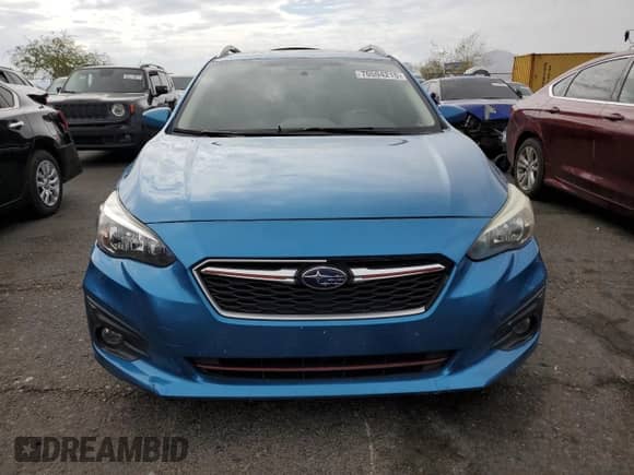 2018 Subaru Impreza Premium with VIN 4S3GTAD6XJ3733585, listed as a Copart auction lot 70594215 with 72,417 mi miles and Salvage title. Bid and sale history available at DreamBid. Image 5.