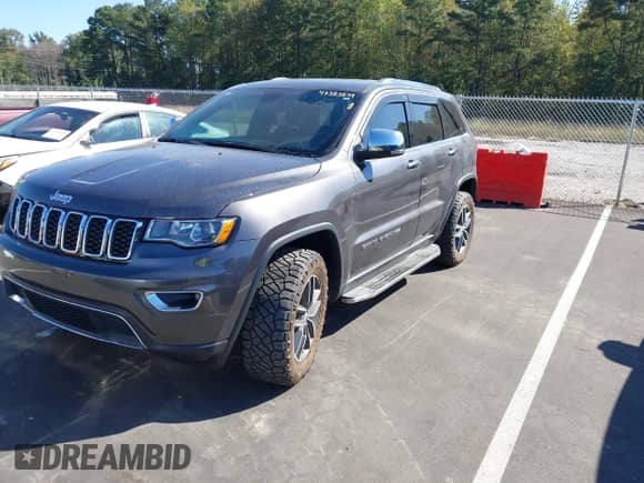 2018 Jeep Grand Cherokee Limited with VIN 1C4RJFBM7JC470422, listed as a IAAI auction lot 43383849 with 46,227 mi miles and . Bid and sale history available at DreamBid. Image 2.