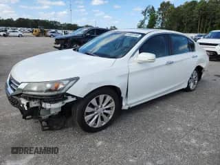 2013 Honda Accord EX-L z VIN 1HGCR2F86DA013204, wystawiony jako Copart lot #84603165 z przebiegiem 153 774 mil mil oraz Szkoda całkowita • Salvage title. Historia ofert i sprzedaży dostępna na DreamBid. Obrazek 1.
