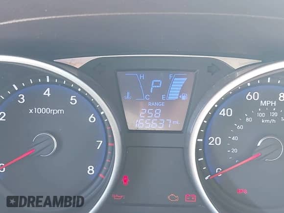 2013 Hyundai Tucson GLS z VIN KM8JUCAC7DU582286, wystawiony jako IAAI lot #43255238 z przebiegiem 165 637 mil mil oraz . Historia ofert i sprzedaży dostępna na DreamBid. Obrazek 7.