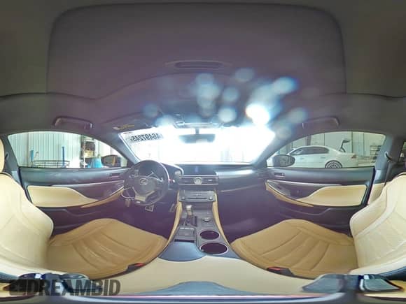 2016 Lexus RC 350 F Sport with VIN JTHSE5BC8G5006431, listed as a Copart auction lot 46497245 with 95,831 mi miles and Salvage title. Bid and sale history available at DreamBid. Image 15.