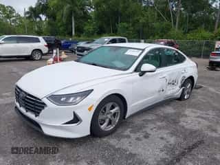 2023 Hyundai Sonata SE with VIN KMHL24JA4PA258737, listed as a IAAI auction lot 43164160 with 78,621 mi miles and . Bid and sale history available at DreamBid. Image 2.