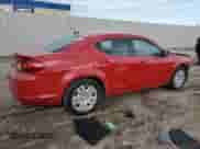 2014 Dodge Avenger SE z VIN 1C3CDZAB1EN174888, wystawiony jako Copart lot #71608375 z przebiegiem 107 263 mil mil oraz Szkoda całkowita • Salvage title. Historia ofert i sprzedaży dostępna na DreamBid. Obrazek 3.
