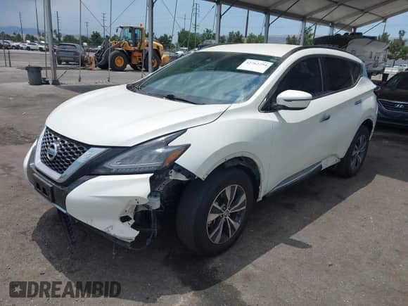 2021 Nissan Murano SV with VIN 5N1AZ2BJ3MC121584, listed as a IAAI auction lot 42762294 with 74,963 mi miles and . Bid and sale history available at DreamBid. Image 18.