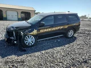 2019 Dodge Durango Pursuit with VIN 1C4RDJFG7KC701514, listed as a Copart auction lot 84444005 with 115,370 mi miles and Salvage title. Bid and sale history available at DreamBid. Image 1.