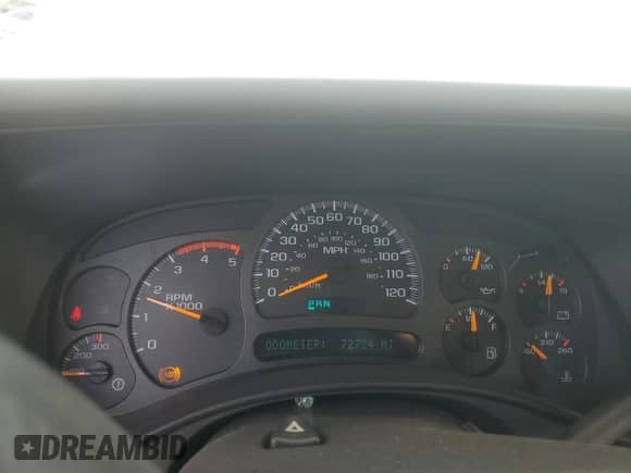 2004 Chevrolet Silverado 2500HD LS with VIN 1GCHK23204F209389, listed as a Copart auction lot 53101975 with 72,724 mi miles and Salvage title. Bid and sale history available at DreamBid. Image 9.