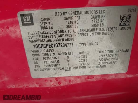 2016 Chevrolet Silverado 1500 Custom с VIN 1GCRCPEC7GZ204777, выставлен на аукционе IAAI как лот 42888414 с пробегом 58 607 миль миль и . История ставок и продаж доступна на DreamBid. Изображение 9.