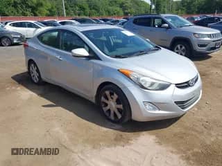 2013 Hyundai Elantra GLS with VIN KMHDH4AE7DU970868, listed as a IAAI auction lot 42987914 with 114,448 mi miles and . Bid and sale history available at DreamBid. Image 1.
