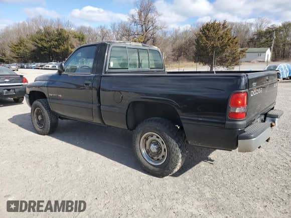 1996 Dodge 1500 with VIN 1B7HF16Z3TS706644, listed as a Copart auction lot 45739775 with 128,104 mi miles and Salvage title. Bid and sale history available at DreamBid. Image 2.