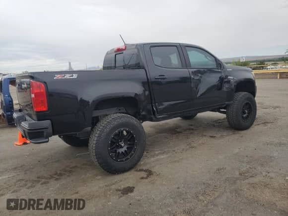 2017 Chevrolet Colorado 4WD Z71 with VIN 1GCPTDE15H1193797, listed as a Copart auction lot 66886035 with 43,009 mi miles and Salvage title. Bid and sale history available at DreamBid. Image 3.