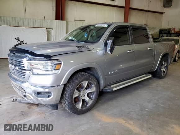 2019 Ram 1500 Laramie с VIN 1C6RREJT9KN506863, выставлен на аукционе Copart как лот 69369265 с пробегом 80 529 миль миль и Списание • Salvage title. История ставок и продаж доступна на DreamBid. Изображение 1.