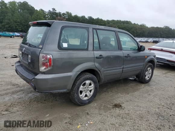 2007 Honda Pilot LX с VIN 2HKYF18127H523991, выставлен на аукционе Copart как лот 69492315 с пробегом 136 251 миль миль и Списание • Salvage title. История ставок и продаж доступна на DreamBid. Изображение 3.