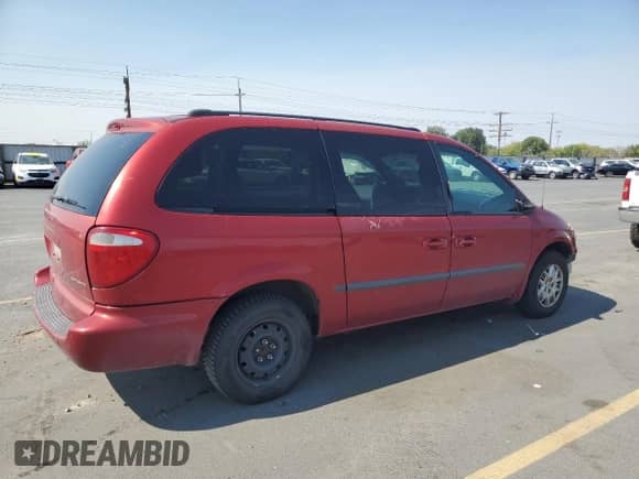 2002 Dodge Caravan Sport with VIN 2B4GP44362R735657, listed as a Copart auction lot 70178905 with 158,574 mi miles and Salvage title. Bid and sale history available at DreamBid. Image 3.