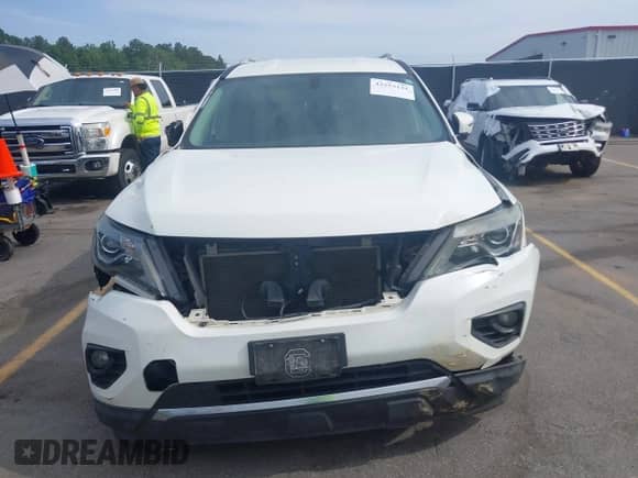 2017 Nissan Pathfinder SV with VIN 5N1DR2MN7HC685340, listed as a IAAI auction lot 42253141 with 166,267 mi miles and . Bid and sale history available at DreamBid. Image 12.