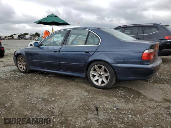 2002 BMW 5 Series 525i с VIN WBADT43492GY43278, выставлен на аукционе Copart как лот 55539195 с пробегом 120 010 миль миль и Чистый • Clean title. История ставок и продаж доступна на DreamBid. Изображение 2.