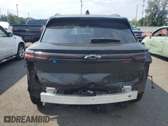 2025 Chevrolet Equinox EV RS с VIN 3GN7DSRR7SS113544, выставлен на аукционе Copart как лот 69694075 с пробегом 3 340 миль миль и Списание • Salvage title. История ставок и продаж доступна на DreamBid. Изображение 6.