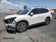 2021 Subaru Forester Limited z VIN JF2SKAUC5MH497410, wystawiony jako Copart lot #63497195 z przebiegiem 51 039 mil mil oraz Szkoda całkowita • Salvage title. Historia ofert i sprzedaży dostępna na DreamBid. Obrazek 1.