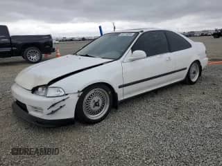 1993 Honda Civic с VIN 1HGEJ1163PL022628, выставлен на аукционе Copart как лот 56114855 с пробегом 243 656 миль миль и Списание • Salvage title. История ставок и продаж доступна на DreamBid. Изображение 1.