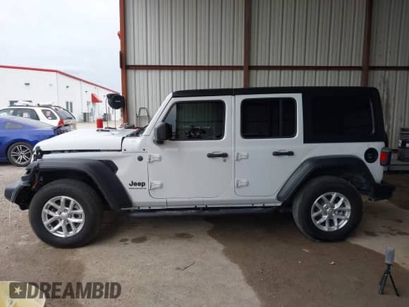 2023 Jeep Wrangler Sport S с VIN 1C4HJXDG8PW620005, выставлен на аукционе IAAI как лот 42117455 с пробегом 25 725 миль миль и . История ставок и продаж доступна на DreamBid. Изображение 14.