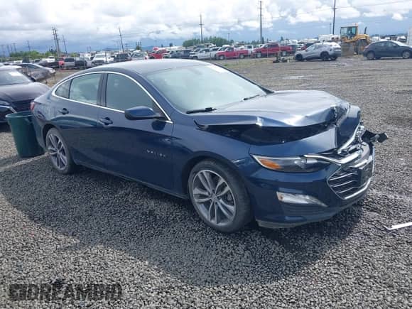 2022 Chevrolet Malibu LT z VIN 1G1ZD5ST1NF182594, wystawiony jako IAAI lot #42238632 z przebiegiem 40 735 mil mil oraz . Historia ofert i sprzedaży dostępna na DreamBid. Obrazek 1.