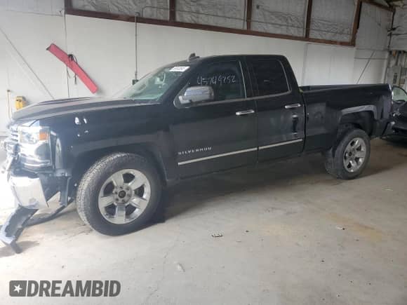 2017 Chevrolet Silverado 1500 LTZ with VIN 1GCVKSEC6HZ378006, listed as a Copart auction lot 69043845 with 66,593 mi miles and Salvage title. Bid and sale history available at DreamBid. Image 1.