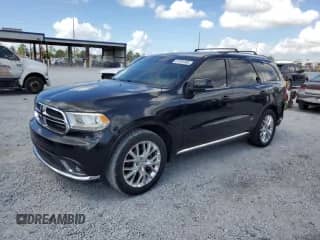 2016 Dodge Durango Limited with VIN 1C4RDHDG5GC387056, listed as a Copart auction lot 87491305 with 150,410 mi miles and Clean title. Bid and sale history available at DreamBid. Image 1.