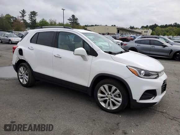 2017 Chevrolet Trax Premier z VIN 3GNCJRSB4HL189464, wystawiony jako Copart lot #56553325 z przebiegiem 145 612 mil mil oraz Szkoda całkowita • Salvage title. Historia ofert i sprzedaży dostępna na DreamBid. Obrazek 4.