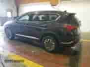 2023 Hyundai Santa Fe Blue z VIN 5NMS2DA18PH013154, wystawiony jako Copart lot #66173395 z przebiegiem 66 059 mil mil oraz Szkoda całkowita • Salvage title. Historia ofert i sprzedaży dostępna na DreamBid. Obrazek 2.