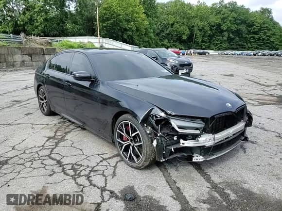 2022 BMW 5 Series 540i xDrive z VIN WBA73BJ09NWX56928, wystawiony jako Copart lot #69010475 z przebiegiem 22 598 mil mil oraz Szkoda całkowita • Salvage title. Historia ofert i sprzedaży dostępna na DreamBid. Obrazek 14.