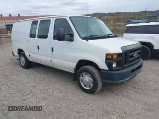 2010 Ford Econoline Cargo Commercial with VIN 1FTNE1EW1ADA04806, listed as a IAAI auction lot 43580672 with 172,084 mi miles and . Bid and sale history available at DreamBid. Image 1.