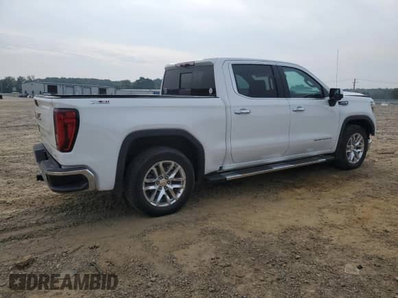 2020 GMC Sierra 1500 SLT z VIN 3GTU9DED5LG349911, wystawiony jako Copart lot #80691105 z przebiegiem 113 456 mil mil oraz Szkoda całkowita • Salvage title. Historia ofert i sprzedaży dostępna na DreamBid. Obrazek 3.