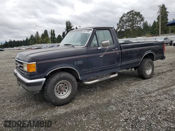 1989 Ford F-150 z VIN 1FTEF14N8KPB42476, wystawiony jako Copart lot #69151985 z przebiegiem 28 131 mil mil oraz Czysty tytuł • Clean title. Historia ofert i sprzedaży dostępna na DreamBid. Obrazek 1.
