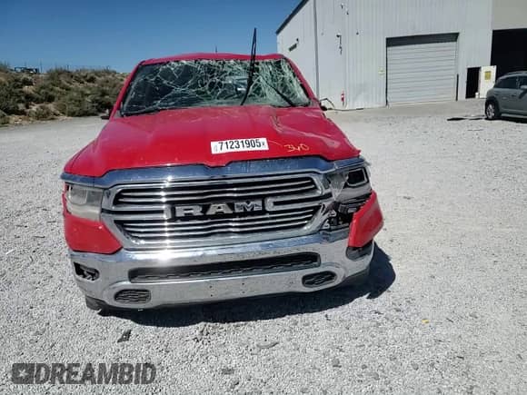 2020 Ram 1500 Laramie с VIN 1C6SRFDT9LN124837, выставлен на аукционе Copart как лот 71231905 с пробегом 100 393 миль миль и Списание • Salvage title. История ставок и продаж доступна на DreamBid. Изображение 13.