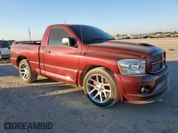 2005 Dodge RAM with VIN 3D3HA16H95G838282, listed as a Copart auction lot 86257695 with 29,386 mi miles and Salvage title. Bid and sale history available at DreamBid. Image 4.