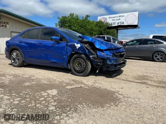 2023 Subaru WRX с VIN JF1VBAA62P9824814, выставлен на аукционе Copart как лот 90394625 с пробегом 6 552 миль миль и Чистый • Clean title. История ставок и продаж доступна на DreamBid. Изображение 1.