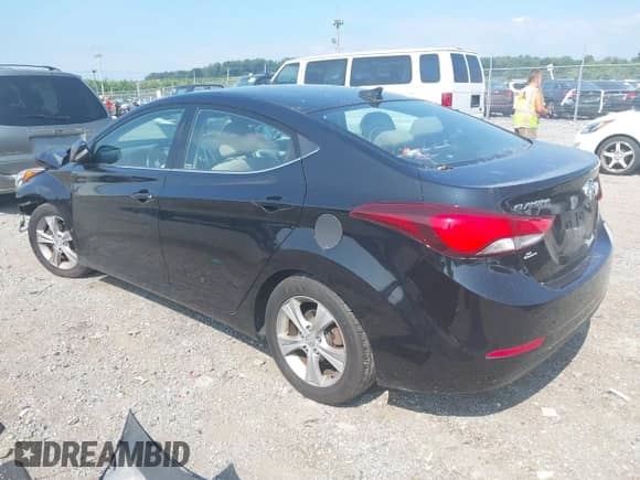 2016 Hyundai Elantra Value Edition with VIN KMHDH4AE6GU635122, listed as a IAAI auction lot 42994438 with 110,612 mi miles and . Bid and sale history available at DreamBid. Image 3.
